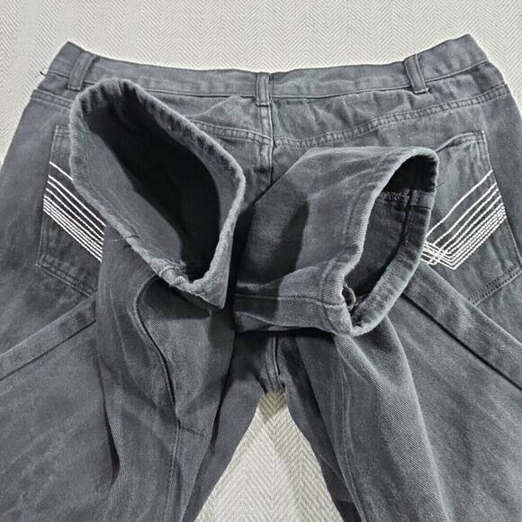 Jeanetix Jeans Men's W40 L30 Black Relaxed Straight Leg Mid Rise 100% Cotton - Picture 15 of 16